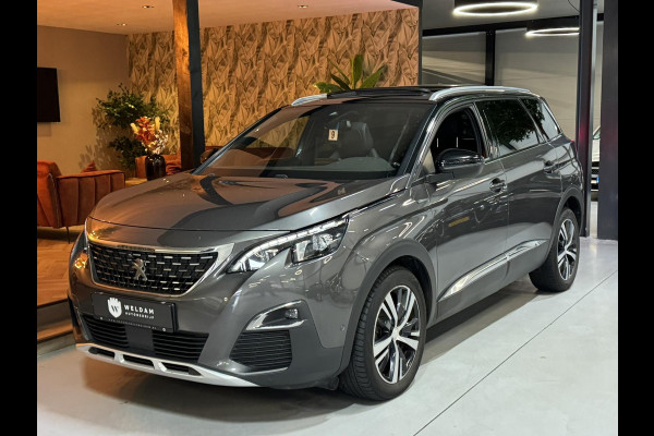 Peugeot 5008 1.6 e-THP GT-Line 7P Garantie Pano Memory Leder Blindspot StoelVW Elek Achterklep Cruise Navi Clima Led Lane Rijklaar