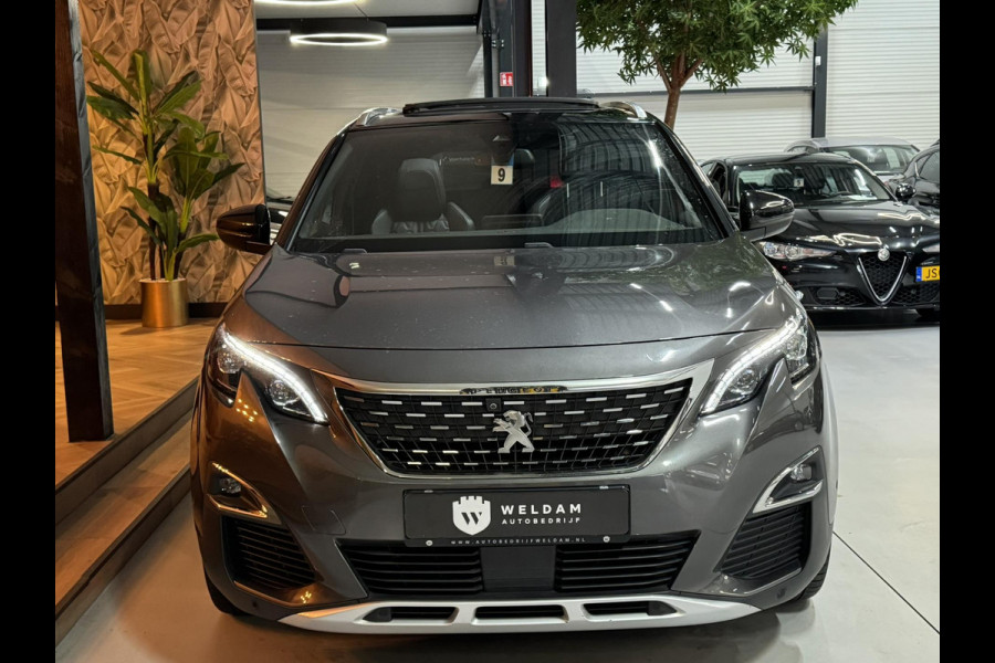 Peugeot 5008 1.6 e-THP GT-Line 7P Garantie Pano Memory Leder Blindspot StoelVW Elek Achterklep Cruise Navi Clima Led Lane Rijklaar