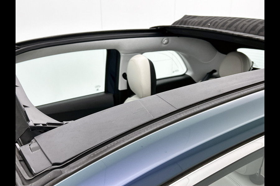 Fiat 500E CABRIO La Prima 87Kw / 42 kWh / Leder / Pdc+Camera / Navigatie / Airco-ecc. / 100% Electrisch,100%Stijlvol / Apk 11-2026