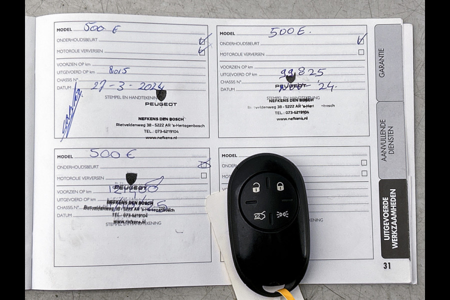 Fiat 500E CABRIO La Prima 87Kw / 42 kWh / Leder / Pdc+Camera / Navigatie / Airco-ecc. / 100% Electrisch,100%Stijlvol / Apk 11-2026