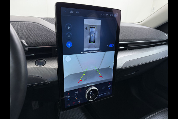 Ford Mustang Mach-E RWD 75kWh Leer (semi-)Autopilot PanoDak Trekhaak 360°Topview-Camera Adaptive-Cruise-Control Apple Carplay B&O®-Hifi 18" E DAB Lane-Assist Keyless-go Autonomous Emergency Braking ESP ASR Verkeersbordherkenning Vermoeidheidsherkenning Dodehoek-Detector 1e Eigenaar Origineel Nederlandse Auto Nieuwprijs €50.424