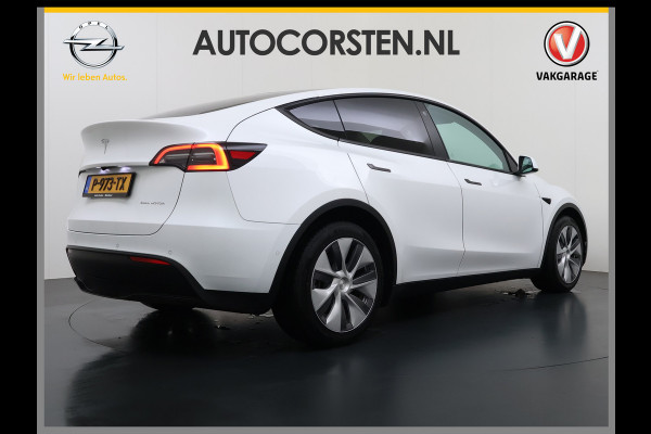Tesla Model Y Long Range AWD 75kWh Trekhaak SOH 91% Warmtepomp Autopilot Leder Panoramadak Elektr.Stuur+Stoel+Verwarmd Navi Ecc Premium Audio  4WD Camera's Elektr.AchterKlep Parkeer Assistent Sentry-Mode Bluetooth Dodehoek detector Connected services AMD-Ryzen Processor™ 1e Eigenaar 1.600kg Trekvermogen Origineel Nederlandse Auto Garantie op Batterij en Motor tot 29-6-2030 max. 192.000km