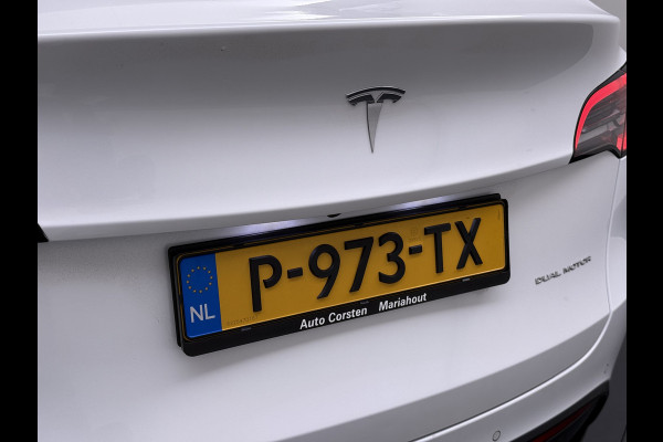 Tesla Model Y Long Range AWD 75kWh Trekhaak SOH 91% Warmtepomp Autopilot Leder Panoramadak Elektr.Stuur+Stoel+Verwarmd Navi Ecc Premium Audio  4WD Camera's Elektr.AchterKlep Parkeer Assistent Sentry-Mode Bluetooth Dodehoek detector Connected services AMD-Ryzen Processor™ 1e Eigenaar 1.600kg Trekvermogen Origineel Nederlandse Auto Garantie op Batterij en Motor tot 29-6-2030 max. 192.000km
