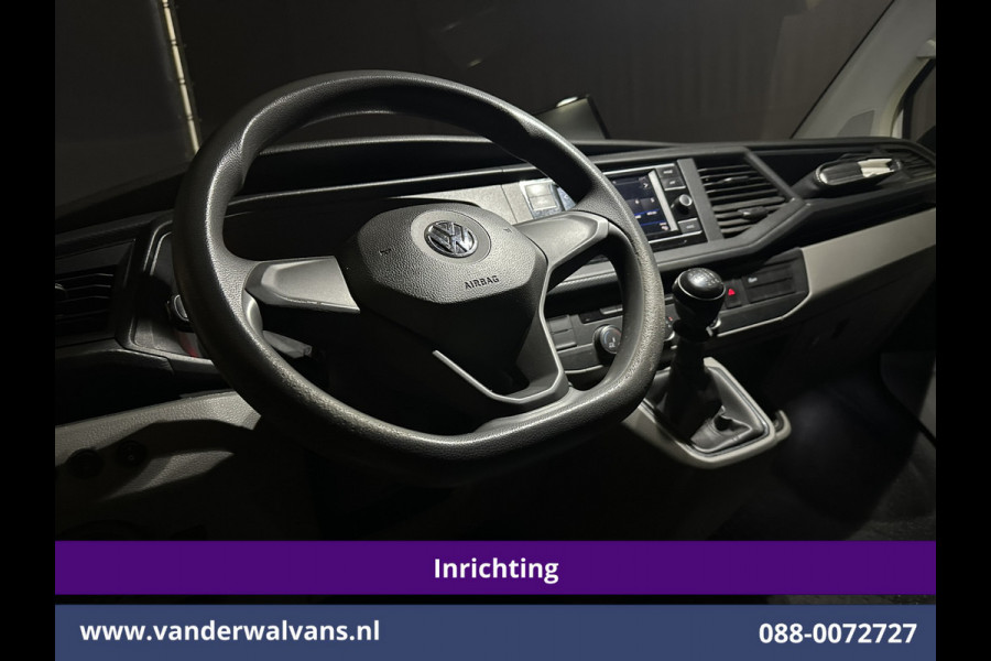 Volkswagen Transporter 2.0 TDI 150pk L2H1 Inrichting Euro6 Airco | Omvormer | Camera | Apple Carplay | 2500kg Trekhaak Android Auto, Cruisecontrol, Parkeersensoren