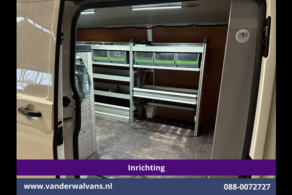 Volkswagen Transporter 2.0 TDI 150pk L2H1 Inrichting Euro6 Airco | Omvormer | Camera | Apple Carplay | 2500kg Trekhaak Android Auto, Cruisecontrol, Parkeersensoren