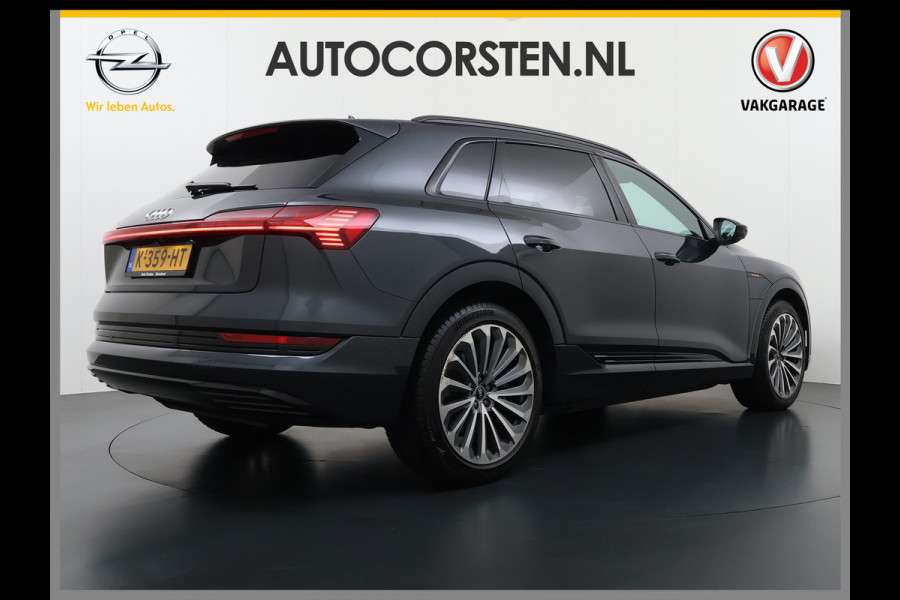 Audi e-tron 50 Quattro 71kWh SOH 90% Leder Camera Panoramadak Adap.Cruise Apple Carplay Android Auto Business Edition Plus Elek.Stoelen Memory Elek.Achterklep Stoelverwarming Led Lmv 21" Optiek-pakket zwart Origineel Nederlandse Auto