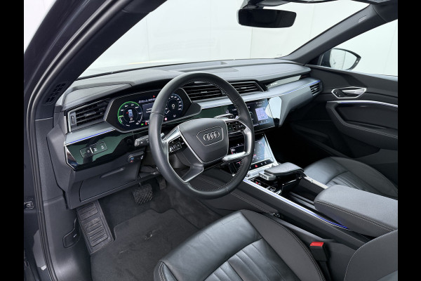 Audi e-tron 50 Quattro 71kWh SOH 90% Leder Camera Panoramadak Adap.Cruise Apple Carplay Android Auto Business Edition Plus Elek.Stoelen Memory Elek.Achterklep Stoelverwarming Led Lmv 21" Optiek-pakket zwart Origineel Nederlandse Auto