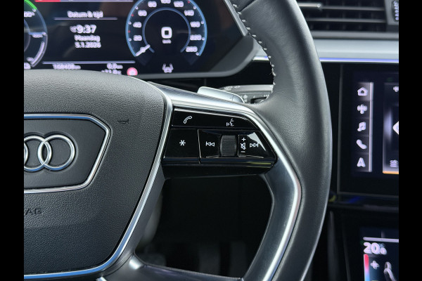 Audi e-tron 50 Quattro 71kWh SOH 90% Leder Camera Panoramadak Adap.Cruise Apple Carplay Android Auto Business Edition Plus Elek.Stoelen Memory Elek.Achterklep Stoelverwarming Led Lmv 21" Optiek-pakket zwart Origineel Nederlandse Auto