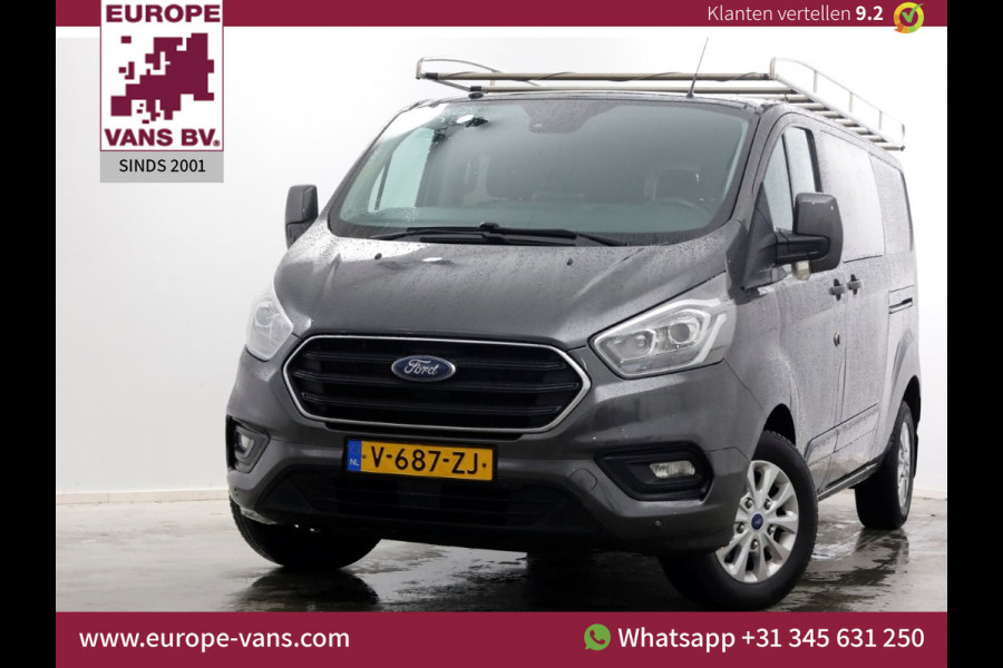 Ford Transit Custom 2.0 TDCI 130pk L2H1 D.C. Limited Navi/Camera/2x Schuifdeur MARGE/BTW-Vrij 05-2019