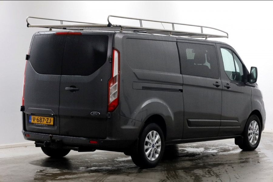 Ford Transit Custom 2.0 TDCI 130pk L2H1 D.C. Limited Navi/Camera/2x Schuifdeur MARGE/BTW-Vrij 05-2019