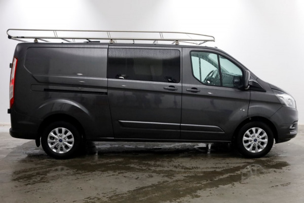 Ford Transit Custom 2.0 TDCI 130pk L2H1 D.C. Limited Navi/Camera/2x Schuifdeur MARGE/BTW-Vrij 05-2019