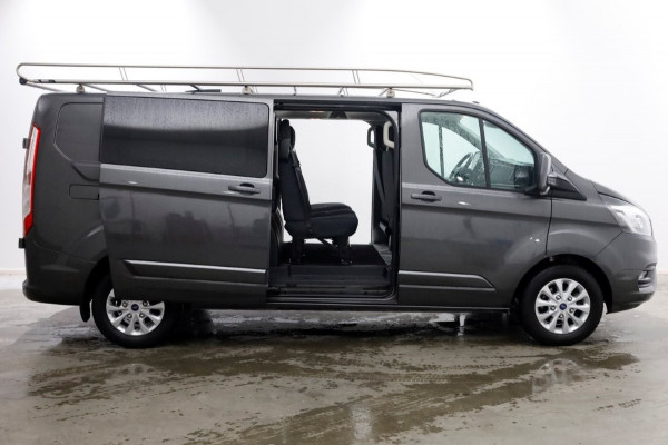 Ford Transit Custom 2.0 TDCI 130pk L2H1 D.C. Limited Navi/Camera/2x Schuifdeur MARGE/BTW-Vrij 05-2019