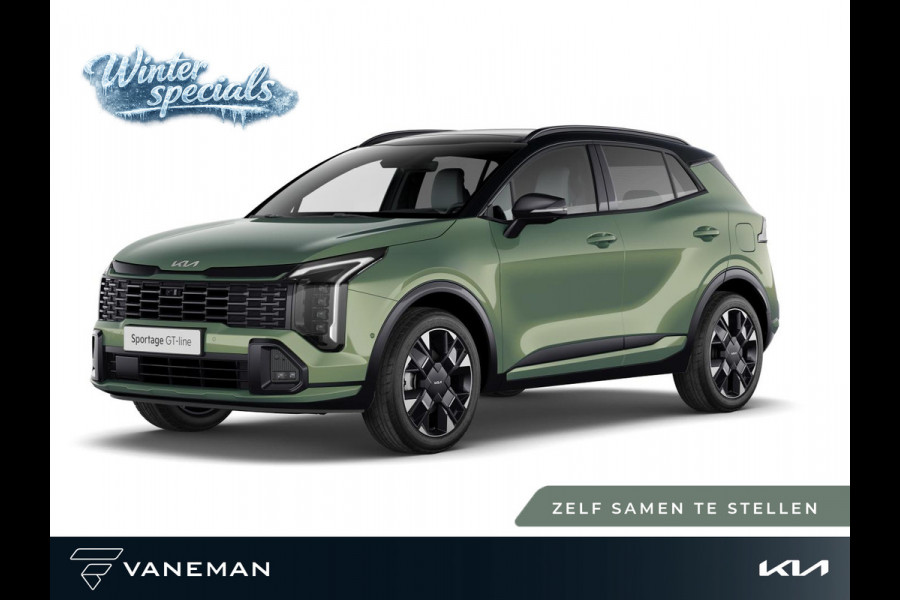 Kia Sportage 1.6 T-GDi Hybrid GT-PlusLine | Apple Carplay/Android Auto | Zelf samenstellen