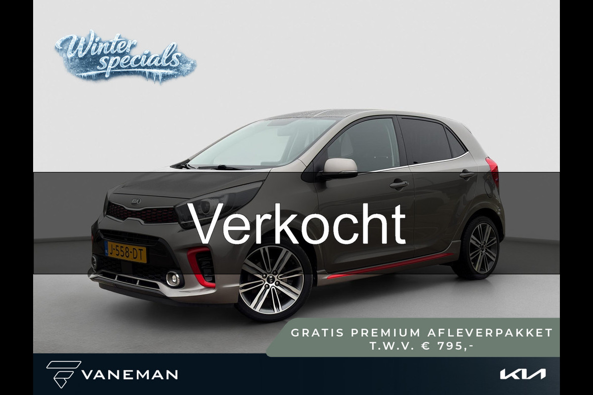 Kia Picanto 1.0 T-GDI GT-Line 100 PK | Camera | Leder | Cruise | LMV |