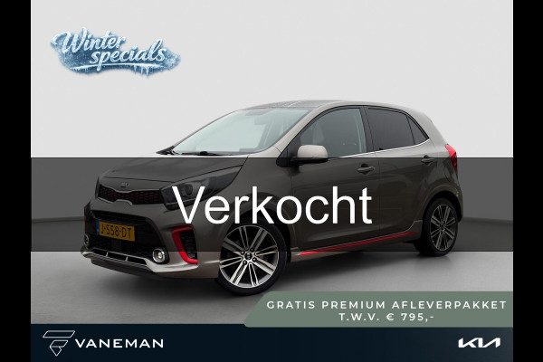 Kia Picanto 1.0 T-GDI GT-Line 100 PK | Camera | Leder | Cruise | LMV |