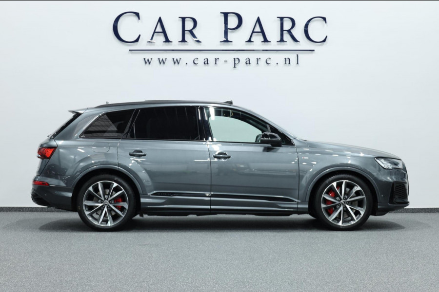 Audi Q7 60 TFSI e quattro Competition 456+PK BTW/S-LINE/VIRTUAL/SFEER/BOSE/LUCHT/LEER+S.VERWARMING/21" LMV/ACC/ECC/12 MND GARANTIE