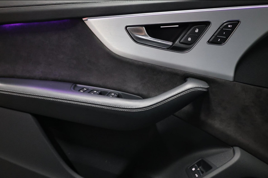 Audi Q7 60 TFSI e quattro Competition 456+PK BTW/S-LINE/VIRTUAL/SFEER/BOSE/LUCHT/LEER+S.VERWARMING/21" LMV/ACC/ECC/12 MND GARANTIE