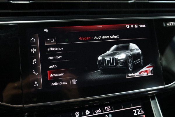 Audi Q7 60 TFSI e quattro Competition 456+PK BTW/S-LINE/VIRTUAL/SFEER/BOSE/LUCHT/LEER+S.VERWARMING/21" LMV/ACC/ECC/12 MND GARANTIE