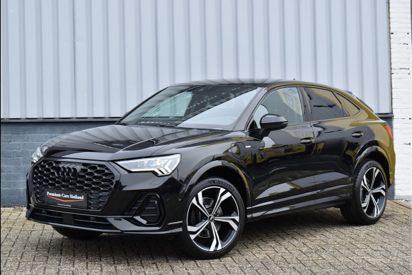Audi Q3 Sportback 45 TFSI e S-Line Black Ed 245 Pk Memory Vol Leder B&O Matrix Sfeer ACC Keyless Trekhaak 20 Inch