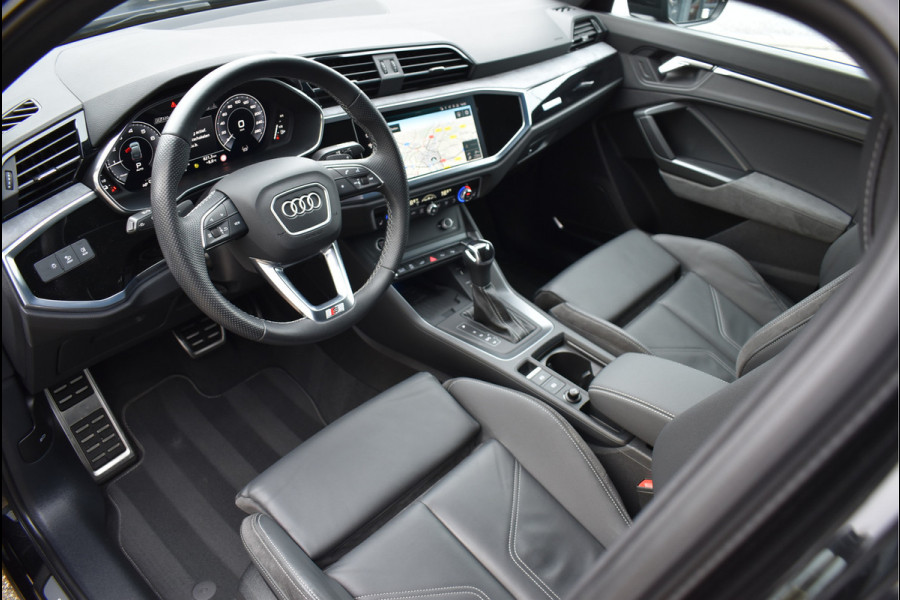 Audi Q3 Sportback 45 TFSI e S-Line Black Ed 245 Pk Memory Vol Leder B&O Matrix Sfeer ACC Keyless Trekhaak 20 Inch