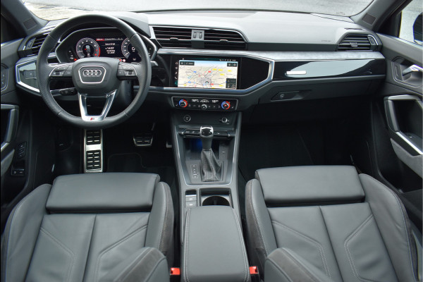 Audi Q3 Sportback 45 TFSI e S-Line Black Ed 245 Pk Memory Vol Leder B&O Matrix Sfeer ACC Keyless Trekhaak 20 Inch