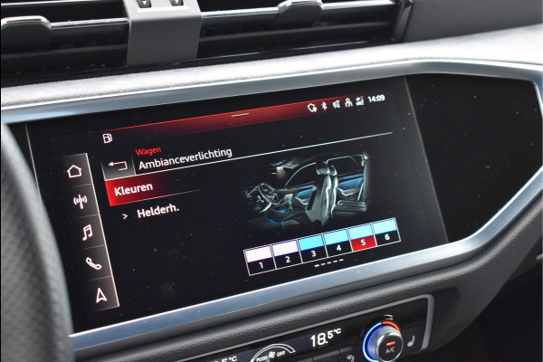 Audi Q3 Sportback 45 TFSI e S-Line Black Ed 245 Pk Memory Vol Leder B&O Matrix Sfeer ACC Keyless Trekhaak 20 Inch