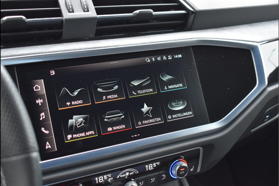 Audi Q3 Sportback 45 TFSI e S-Line Black Ed 245 Pk Memory Vol Leder B&O Matrix Sfeer ACC Keyless Trekhaak 20 Inch