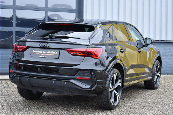 Audi Q3 Sportback 45 TFSI e S-Line Black Ed 245 Pk Memory Vol Leder B&O Matrix Sfeer ACC Keyless Trekhaak 20 Inch