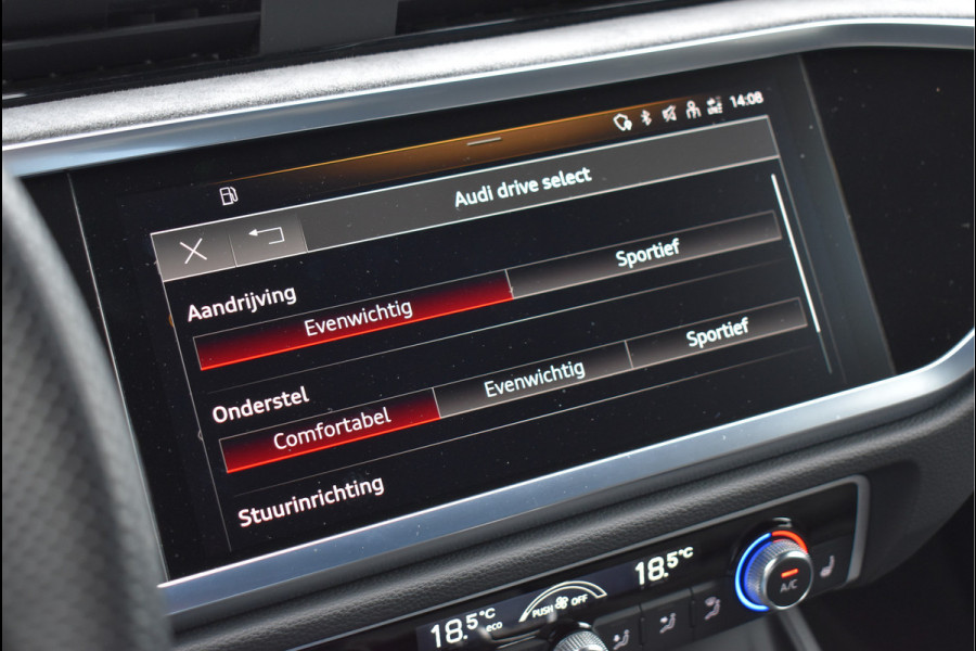 Audi Q3 Sportback 45 TFSI e S-Line Black Ed 245 Pk Memory Vol Leder B&O Matrix Sfeer ACC Keyless Trekhaak 20 Inch