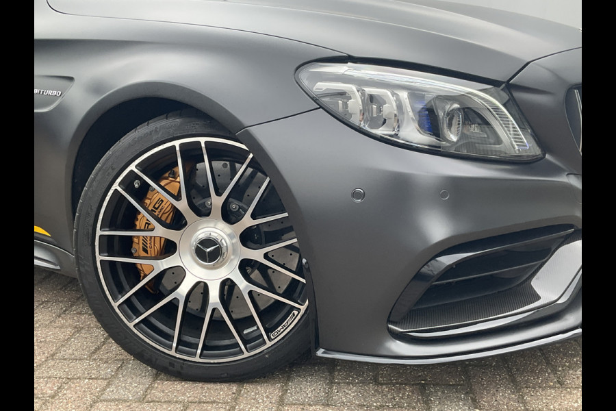Mercedes-Benz AMG C Coupé 63 S Final Edition NL-Geleverd |1 of 499| Keramisch Carbon Designo graphitgrau magno