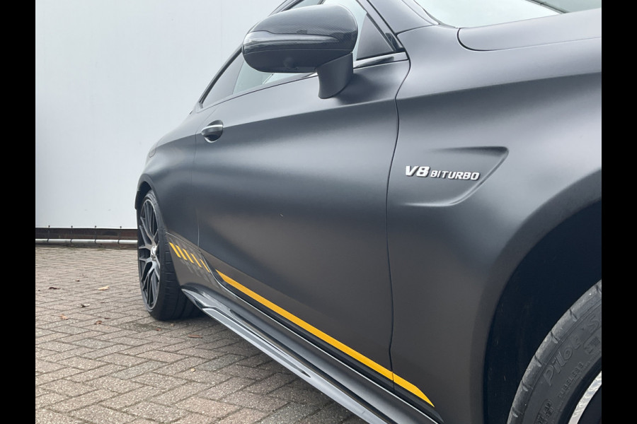 Mercedes-Benz AMG C Coupé 63 S Final Edition NL-Geleverd |1 of 499| Keramisch Carbon Designo graphitgrau magno