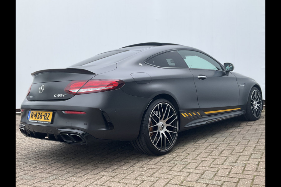 Mercedes-Benz AMG C Coupé 63 S Final Edition NL-Geleverd |1 of 499| Keramisch Carbon Designo graphitgrau magno