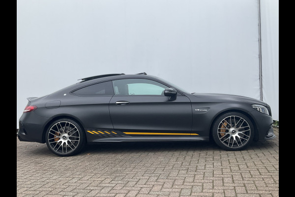 Mercedes-Benz AMG C Coupé 63 S Final Edition NL-Geleverd |1 of 499| Keramisch Carbon Designo graphitgrau magno