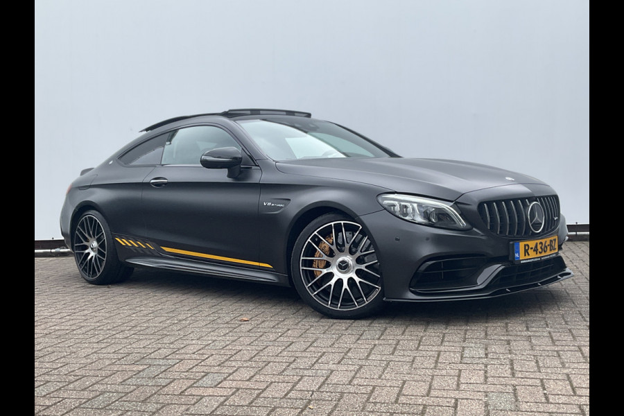 Mercedes-Benz AMG C Coupé 63 S Final Edition NL-Geleverd |1 of 499| Keramisch Carbon Designo graphitgrau magno