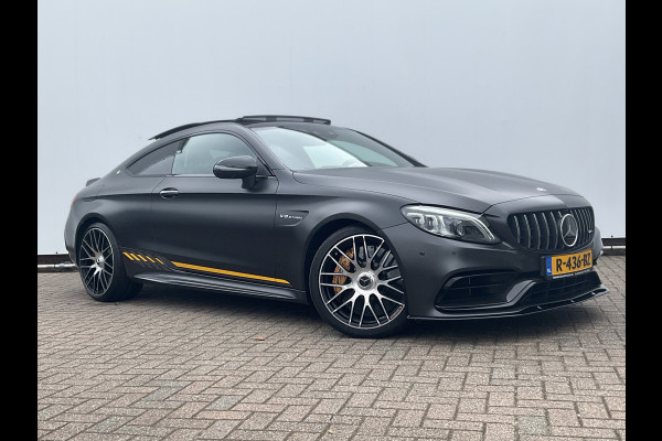 Mercedes-Benz AMG C Coupé 63 S Final Edition NL-Geleverd |1 of 499| Keramisch Carbon Designo graphitgrau magno