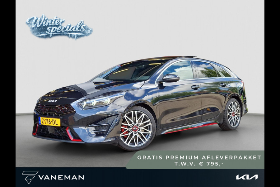 Kia ProCeed 1.6 T-GDi GT | Trekhaak| JBL | Camera | Navi | BSD | 18” Velgen | Apple CarPlay/Android Auto | Key-Less | PDC | Cruise | LED |