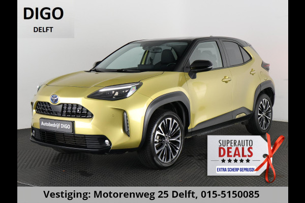 Toyota Yaris Cross 1.5 HYBRIDE EXECUTIVE BI-TONE GARANTIE TOT 9-2032 DODE HOEK DETECTIE.STOEL VERWARMING.TREKHAAK