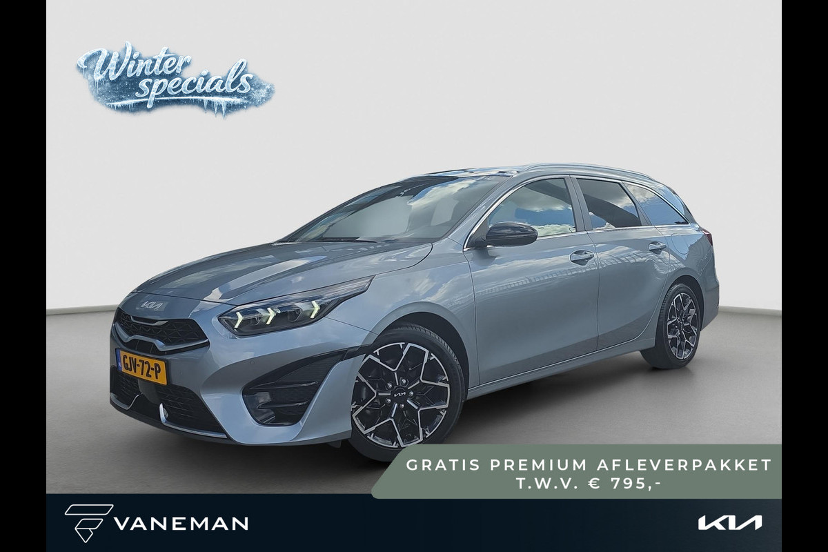 Kia Ceed Sportswagon 1.5 T-GDi GT-Line Automaat | Stoel & Stuurverwarming | Sportstuur | Schuif/Kanteldak | LED | Elektr. Achterklep |