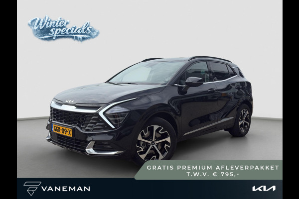 Kia Sportage 1.6 T-GDi Hybrid DynamicPlusLine Automaat | Pano | Stoelverwarming voor/achter | Camera | Dodehoekherkenning | Elektrische Stoelen | Cruise | Apple Carplay & Android Auto |