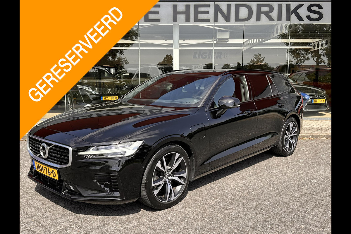 Volvo V60 2.0 T8 Twin Engine AWD R-Design | Pano | 360 Cam | H&K | Luxury Line | HUD | occasion