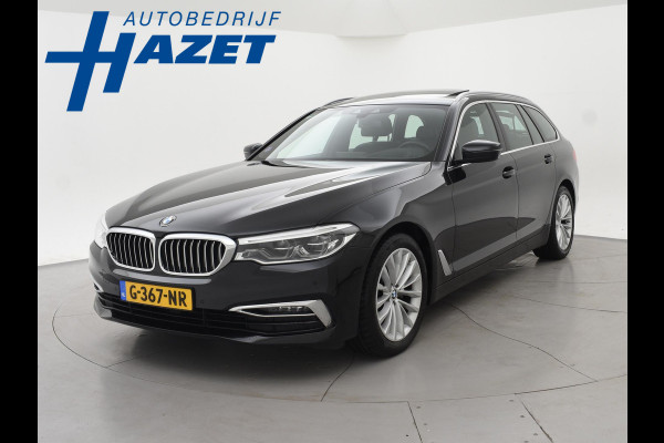 BMW 5 Serie Touring 520i HE LUXURY + PANORAMA | HEAD-UP | LIVE COCKPIT | 1e EIGENAAR | SFEERVERLICHTING | LEDER