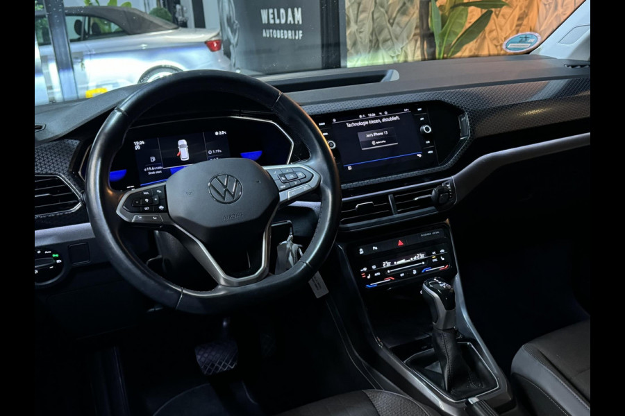Volkswagen T-Cross 1.5 TSI Style Garantie Carplay StoelVW Camera IQ. Drive ACC Navi Clima Led Dab Rijklaar