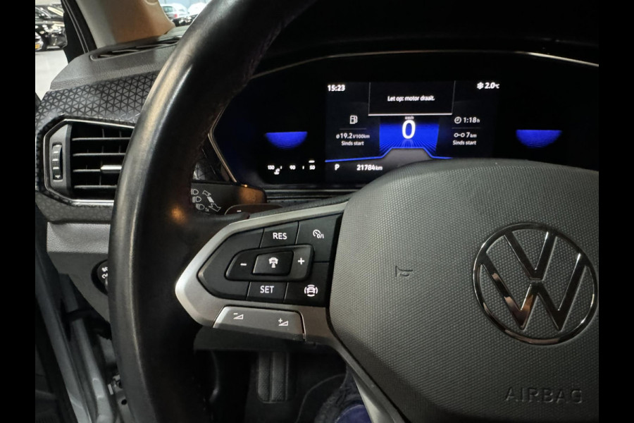 Volkswagen T-Cross 1.5 TSI Style Garantie Carplay StoelVW Camera IQ. Drive ACC Navi Clima Led Dab Rijklaar