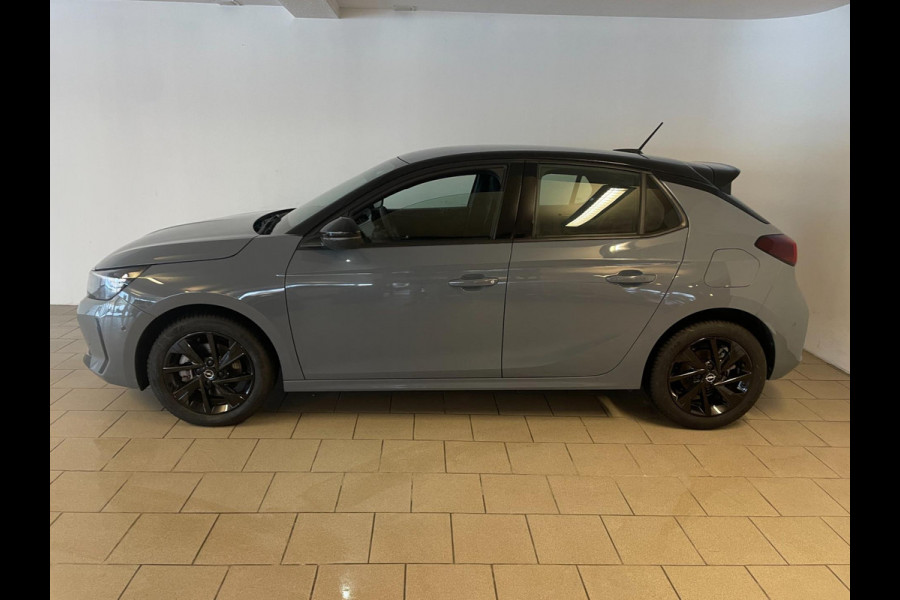 Opel Corsa 1.2 Turbo Hybrid GS AUTOMAAT AIRCO NAVI CRUISE BLUETOOTH APPLE CARPLAY ELEK RAMEN CENT VERG VELGEN ZWART DAK NIEUWSTAAT