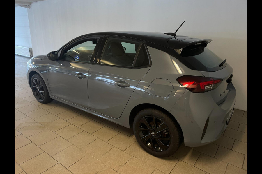 Opel Corsa 1.2 Turbo Hybrid GS AUTOMAAT AIRCO NAVI CRUISE BLUETOOTH APPLE CARPLAY ELEK RAMEN CENT VERG VELGEN ZWART DAK NIEUWSTAAT