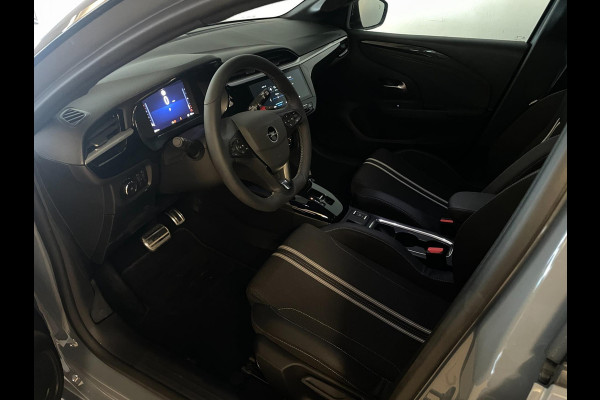 Opel Corsa 1.2 Turbo Hybrid GS AUTOMAAT AIRCO NAVI CRUISE BLUETOOTH APPLE CARPLAY ELEK RAMEN CENT VERG VELGEN ZWART DAK NIEUWSTAAT