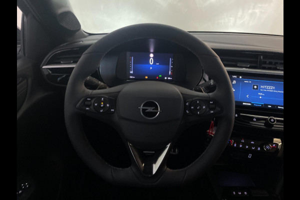 Opel Corsa 1.2 Turbo Hybrid GS AUTOMAAT AIRCO NAVI CRUISE BLUETOOTH APPLE CARPLAY ELEK RAMEN CENT VERG VELGEN ZWART DAK NIEUWSTAAT