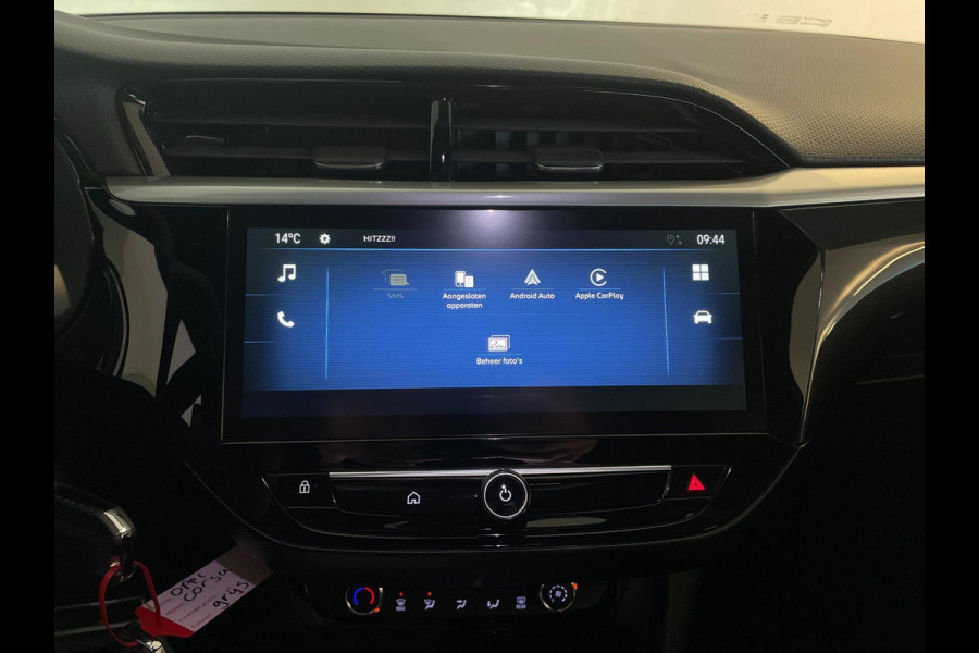 Opel Corsa 1.2 Turbo Hybrid GS AUTOMAAT AIRCO NAVI CRUISE BLUETOOTH APPLE CARPLAY ELEK RAMEN CENT VERG VELGEN ZWART DAK NIEUWSTAAT