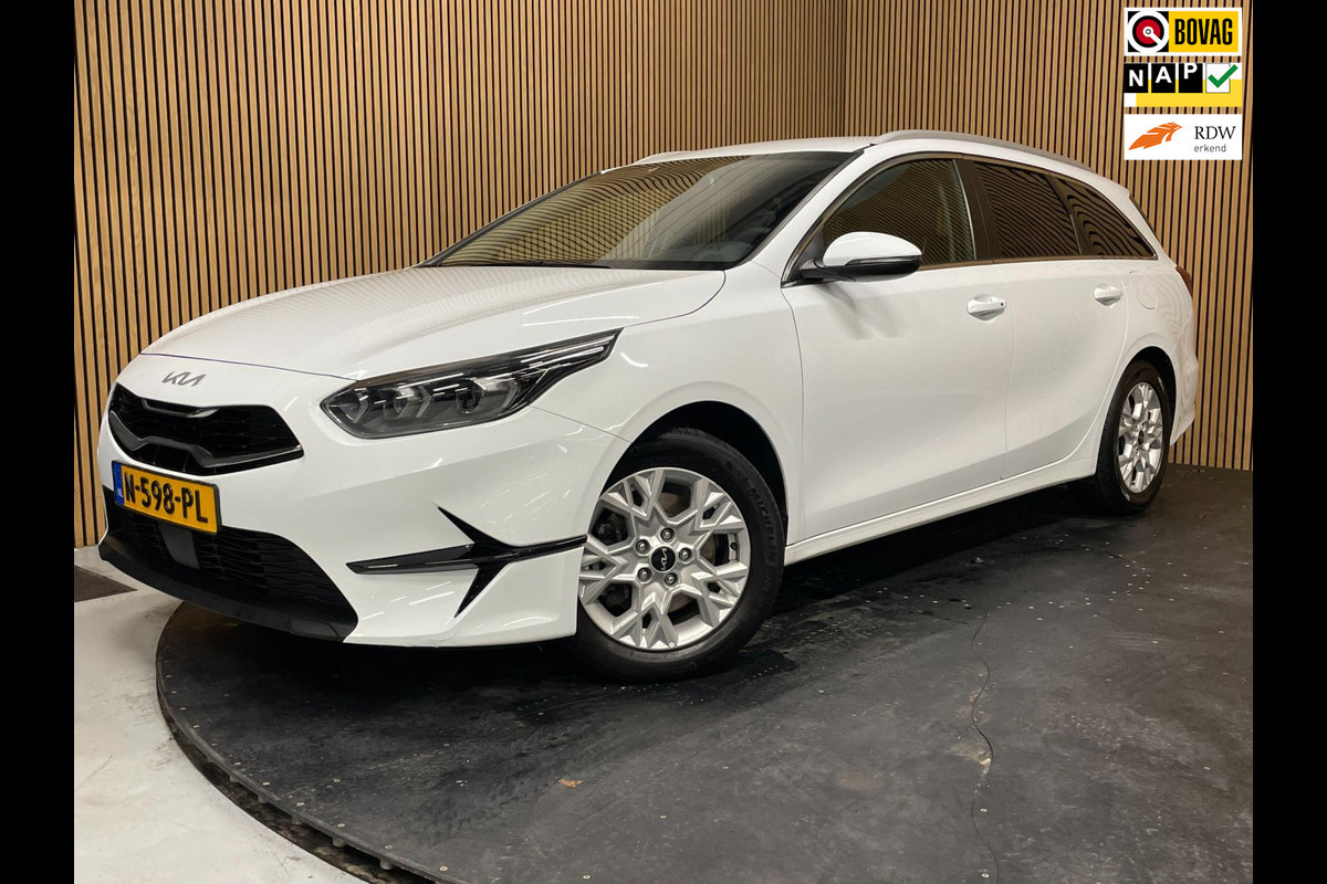 Kia Ceed Sportswagon 1.5 T-GDi DynamicPlusLine|160PK|AFN.TREKHAAK|1/2 LEDER|STOEL+STUURVERW|KEYLESS|NL-AUTO|NAP|1e EIG|IN.BTW|