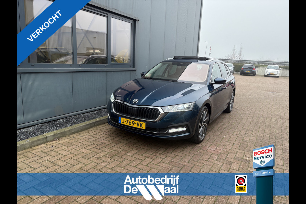 Škoda Octavia Combi 1.5 TSi 150pk First Edition SCHUIFDAK/VIRTUAL/CARPLAY/TREKHAAK/18INCH/STOELVERWARMING